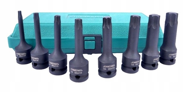 Jonnesway zestaw kluczy wpustowych udarowych Marka Jonnesway
