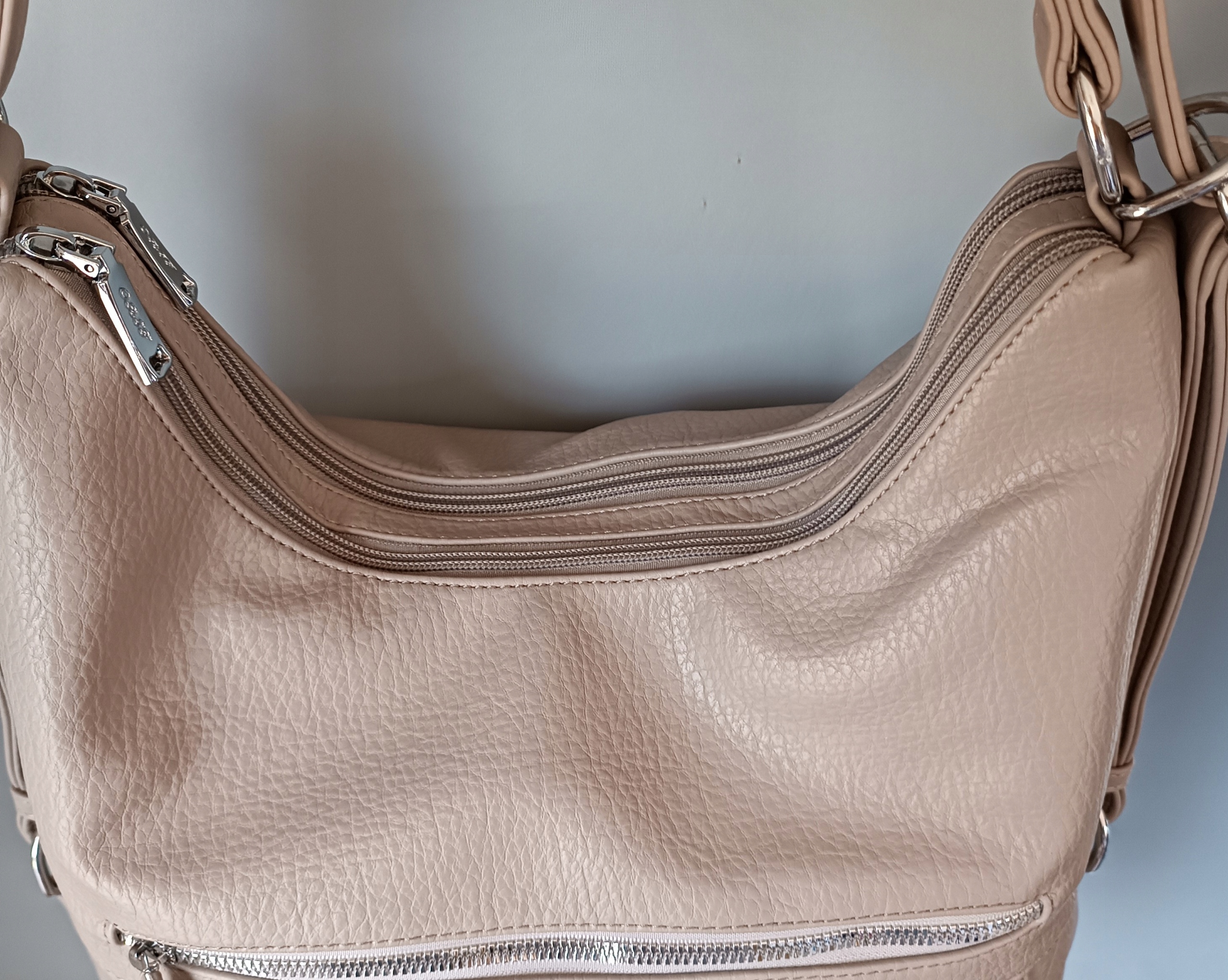 TOREBKA PLECAK 2W1 plecakotorba torboplecak torba 2 komory na ramie worek Płeć kobieta