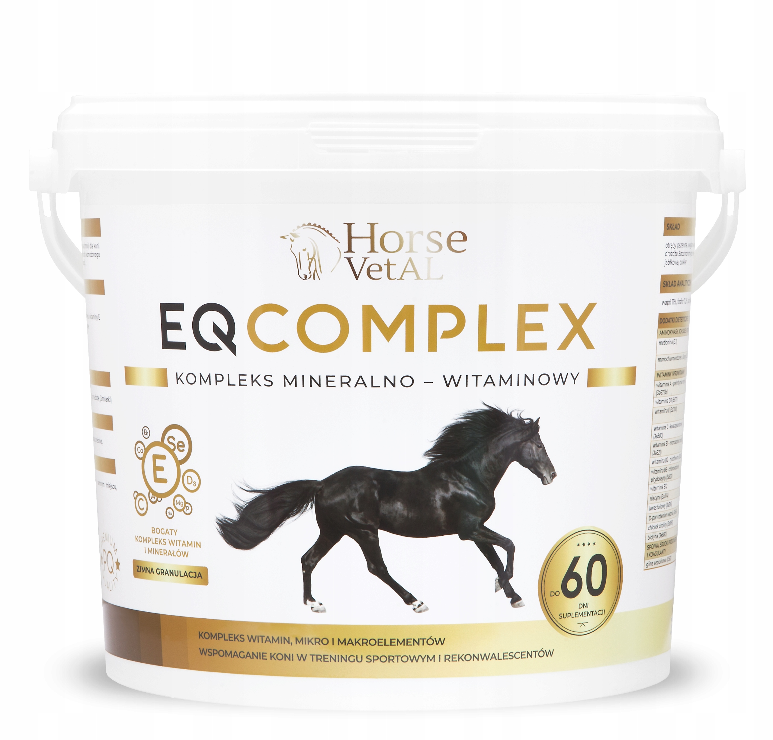 

Witaminy Dla Konia. Eqcomplex 3kg