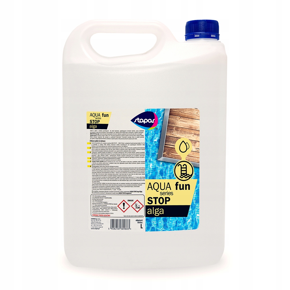 

Alga Stop Antyglon Chemia Basenowa Glony Stapar 4L