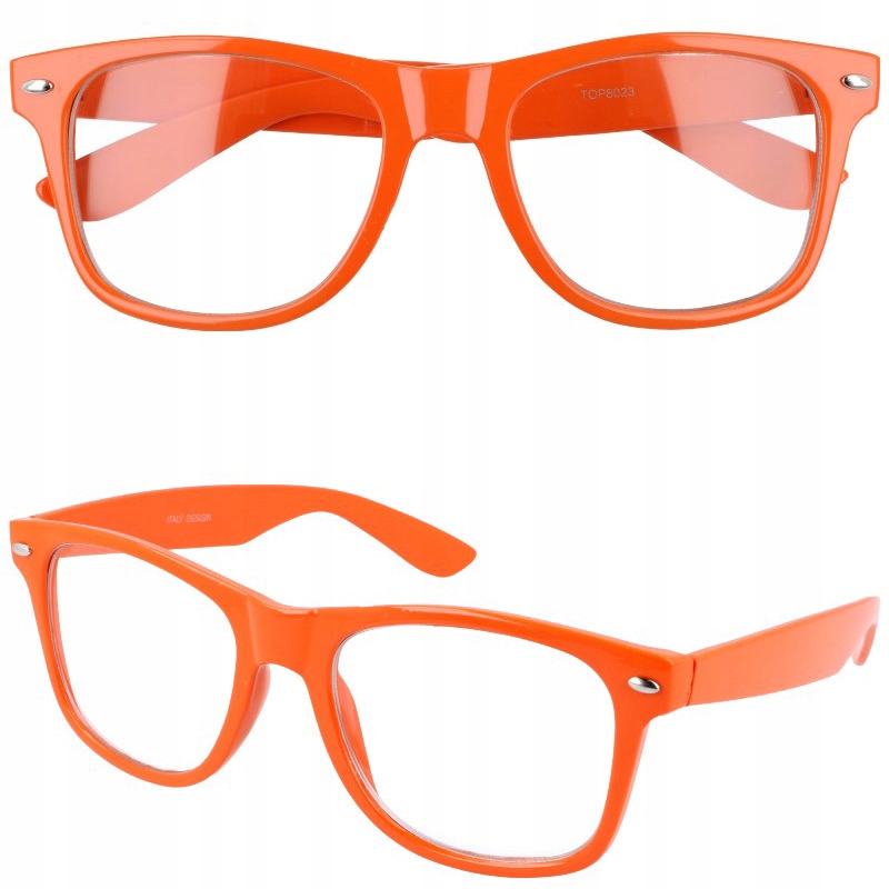 

Okulary zerówki kujonki nerdy