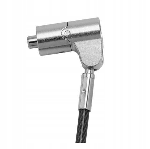 Dicota Universal Sec Cable LOCK/3 Exchangeable Heads Keyed