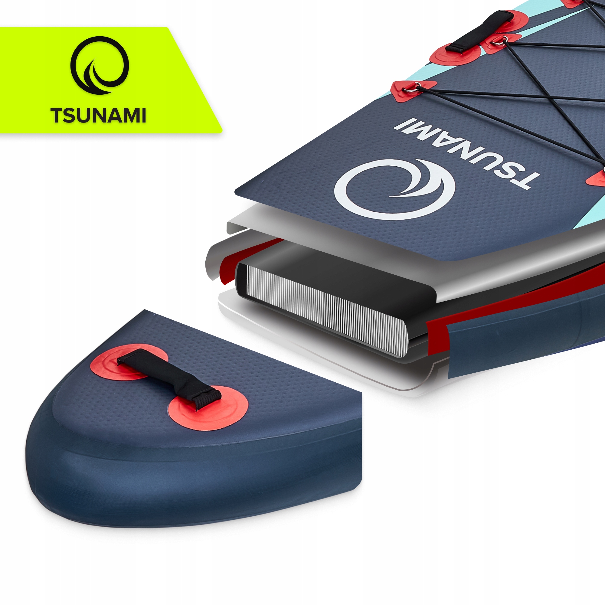 Deska SUP TSUNAMI T08 320cm Długość 320 cm