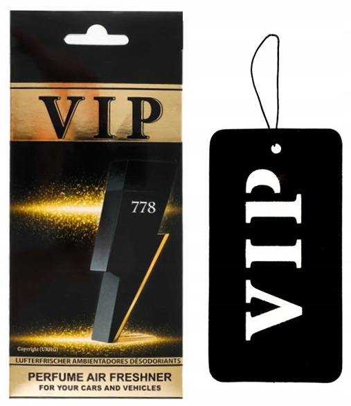 VIP ZAWIESZKA ZAPACHOWA DO SAMOCHODU ZAPACH 778