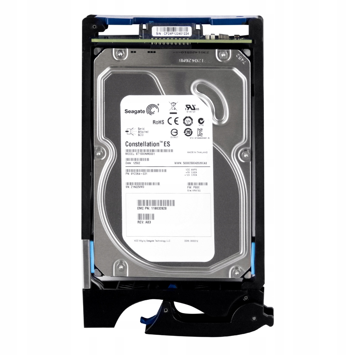 Emc 118032828 1TB 7.2K 64MB SAS-2 3.5'' ST1000NM0001