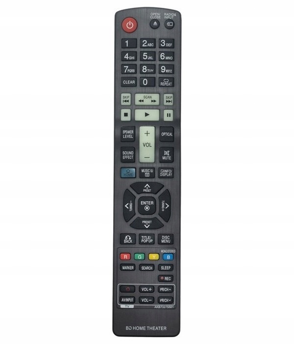 

Pilot Do Lg AKB73275501 DVD Tv Blu-ray 3D Hq
