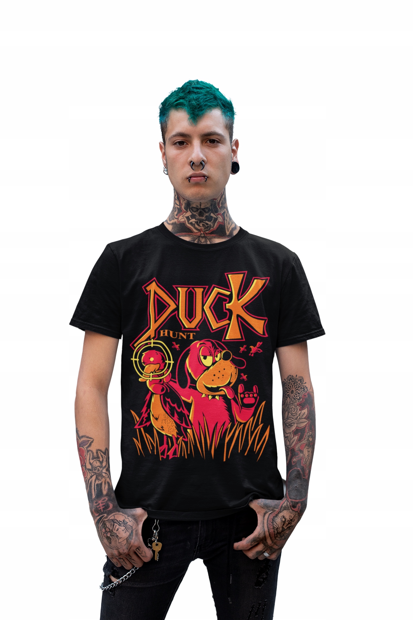 

Męska Koszulka Muzyczna Punk Rock Heavy Metal