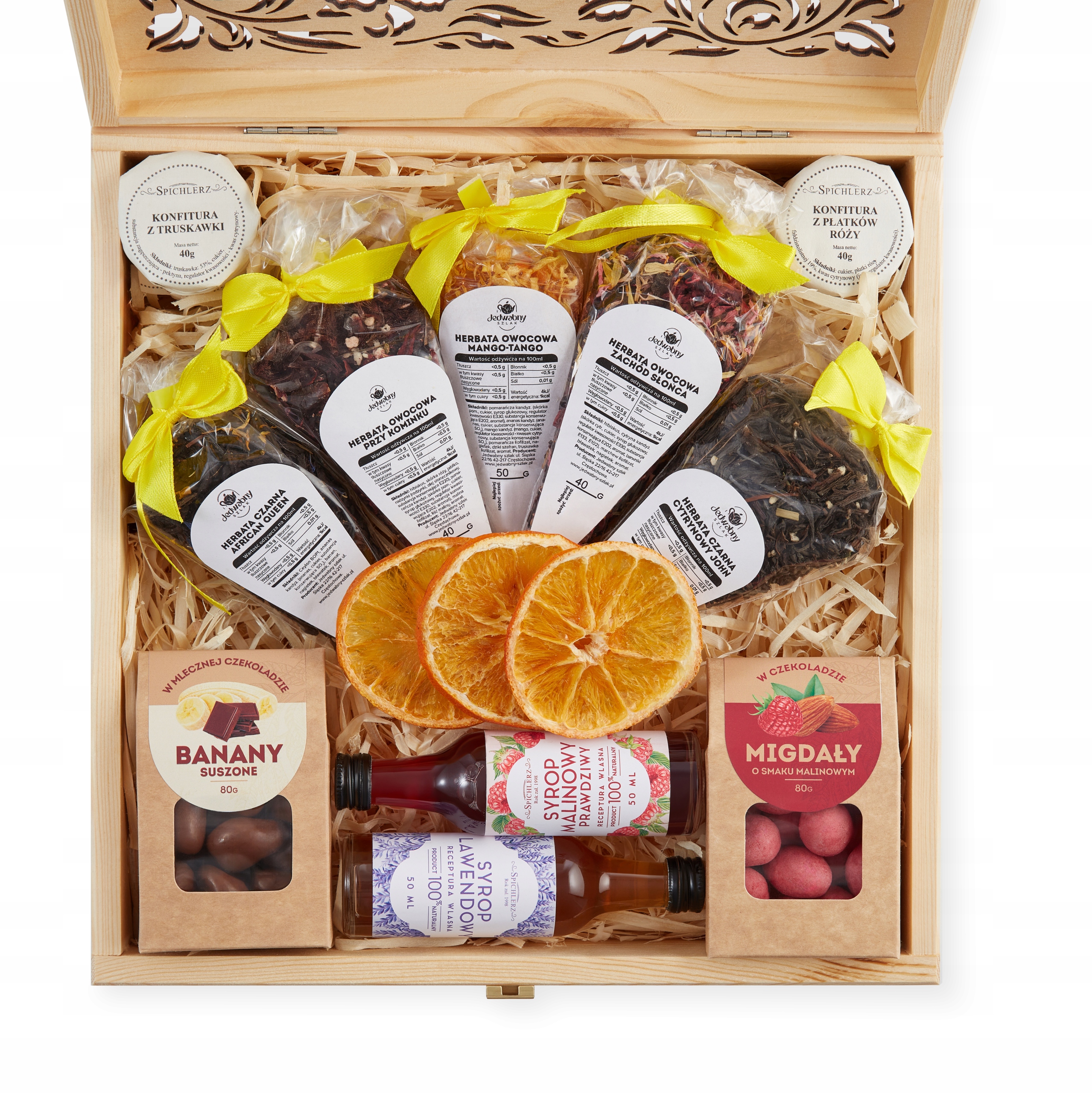 Skrzynka duży zestaw prezentowy Premium Unikalny Grawer