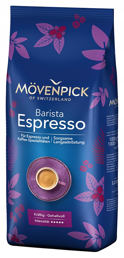 Káva zrnková Movenpick Espresso 1 kg