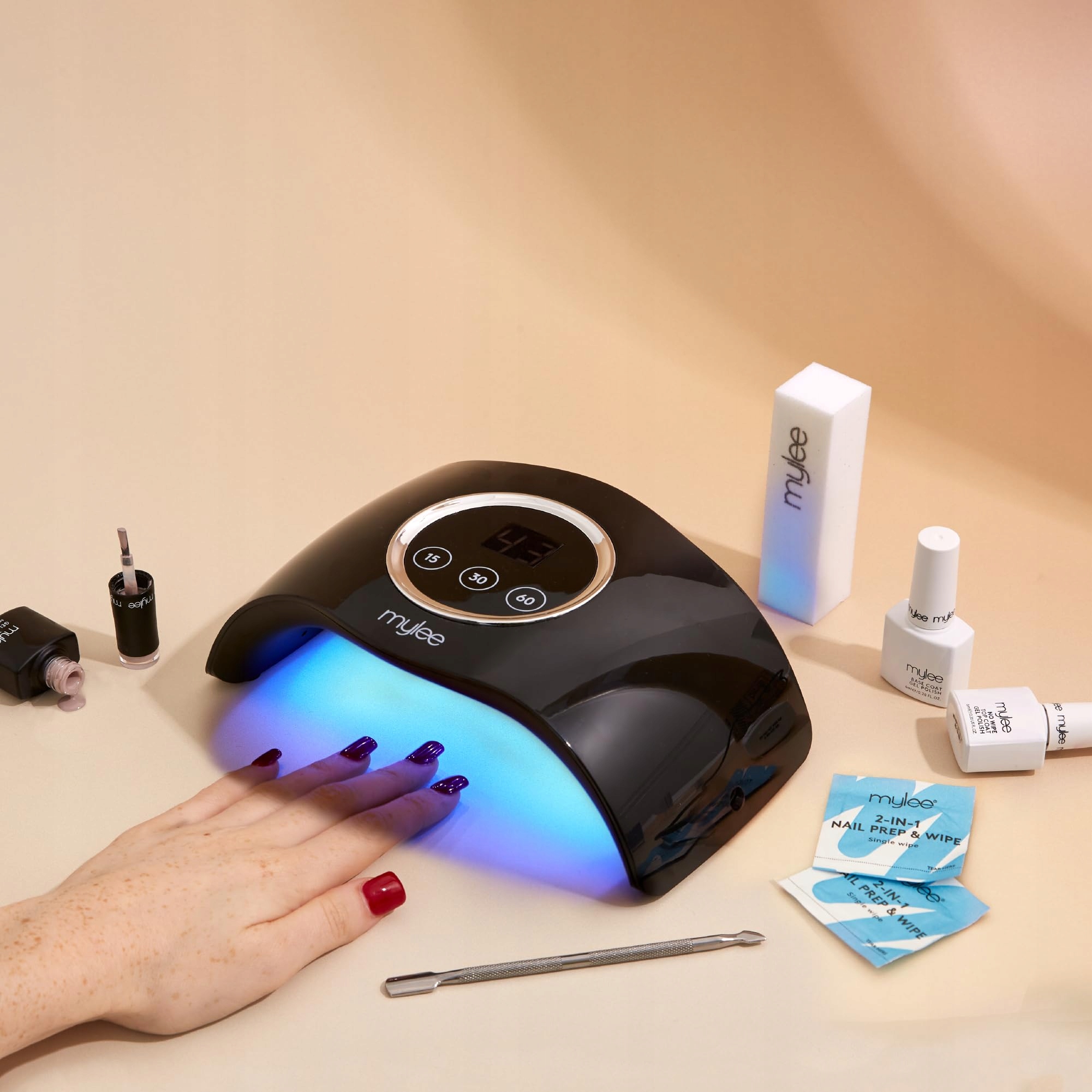 MYLEE Zestaw Startowy Do Paznokci Z Lampą LED i Akcesoriami — miniatura 7