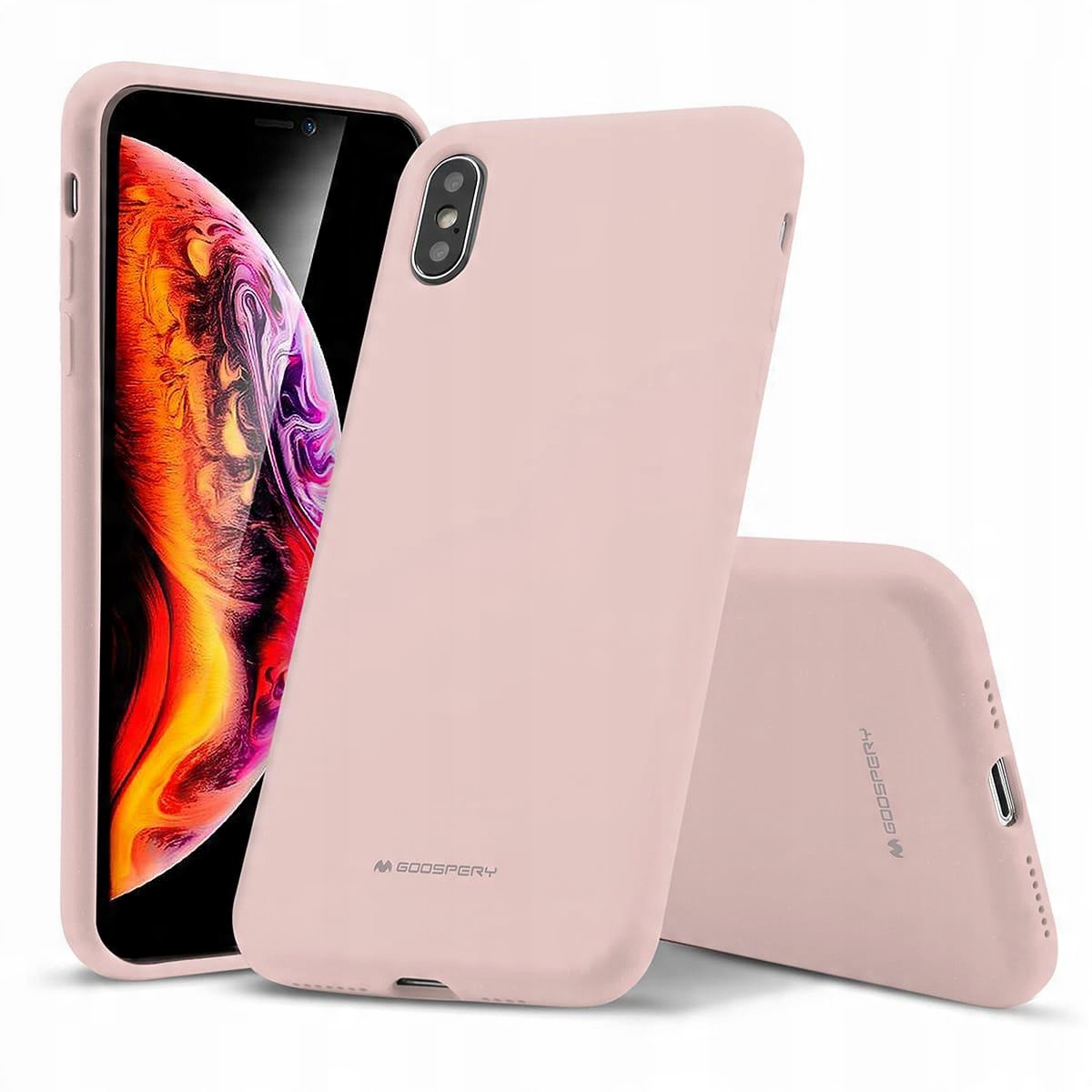 

Etui Mercury Silicon Samsung A71 5G różowe