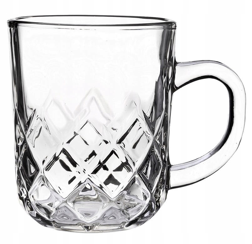 

Kubek Szklany Szklanka Na Herbatę Kawę 230 ML