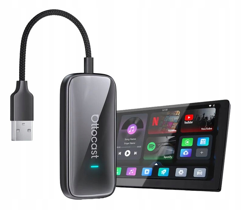 Adaptér do auta Ottocast Play2Video Ultra Carplay/Android Auto All-in-1