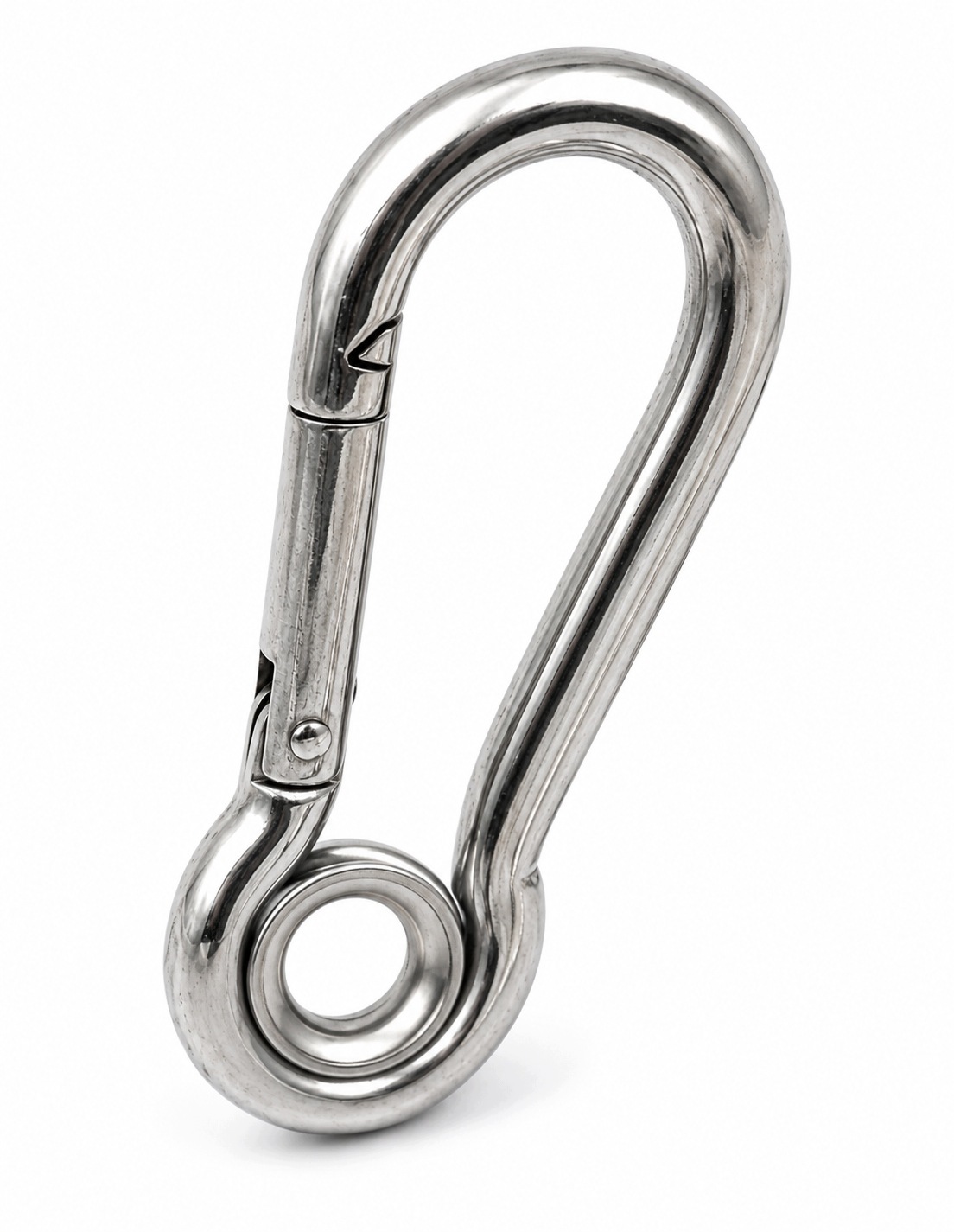 Karabińczyk z Kauszą 5x50 Nierdzewny A4 Inox 2 Sztuki