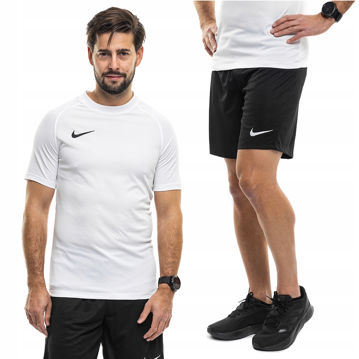 Sportovní oblečení Nike Pánský komplet Tričko Kraťasy Sada Park VIII vel. M