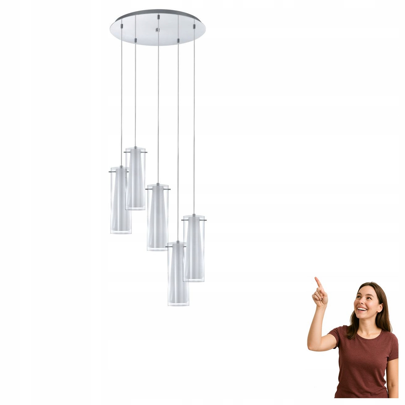 Závesná lampa Pinto 93003 Eglo