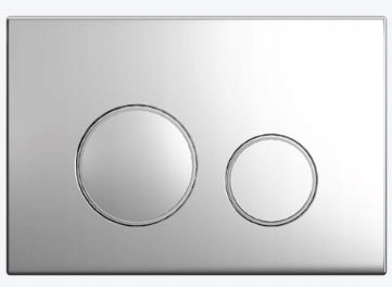 Nest splachovací tlačítko Wc Excellent Wc Flaro Expert chrom lesk