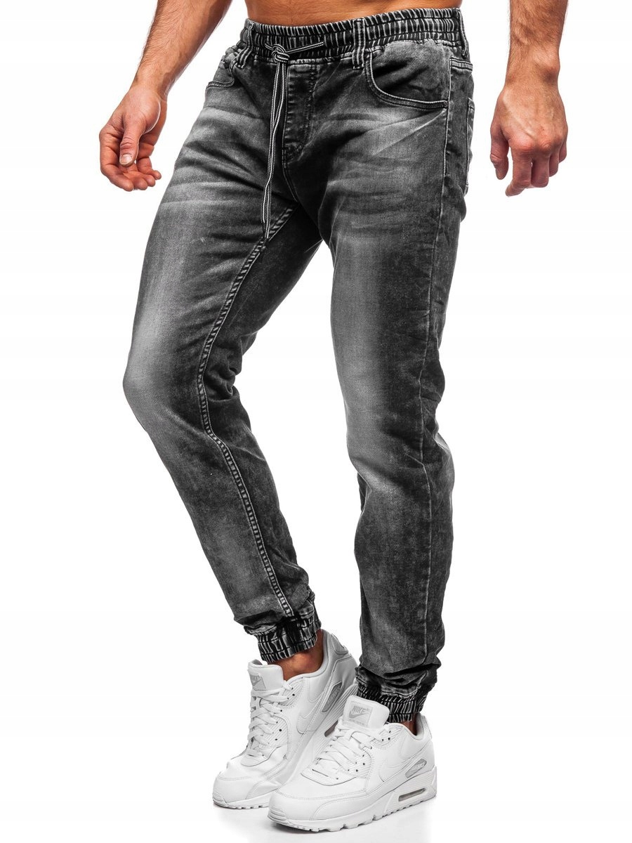 

Spodnie Jeansowe Męskie Czarne 30048S0 Denley_l