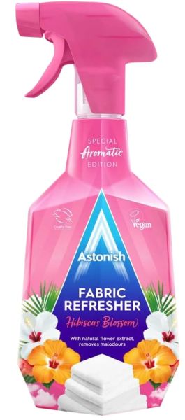 

Astonish Fabric odświeżacz tkanin Hibiskus 750ml