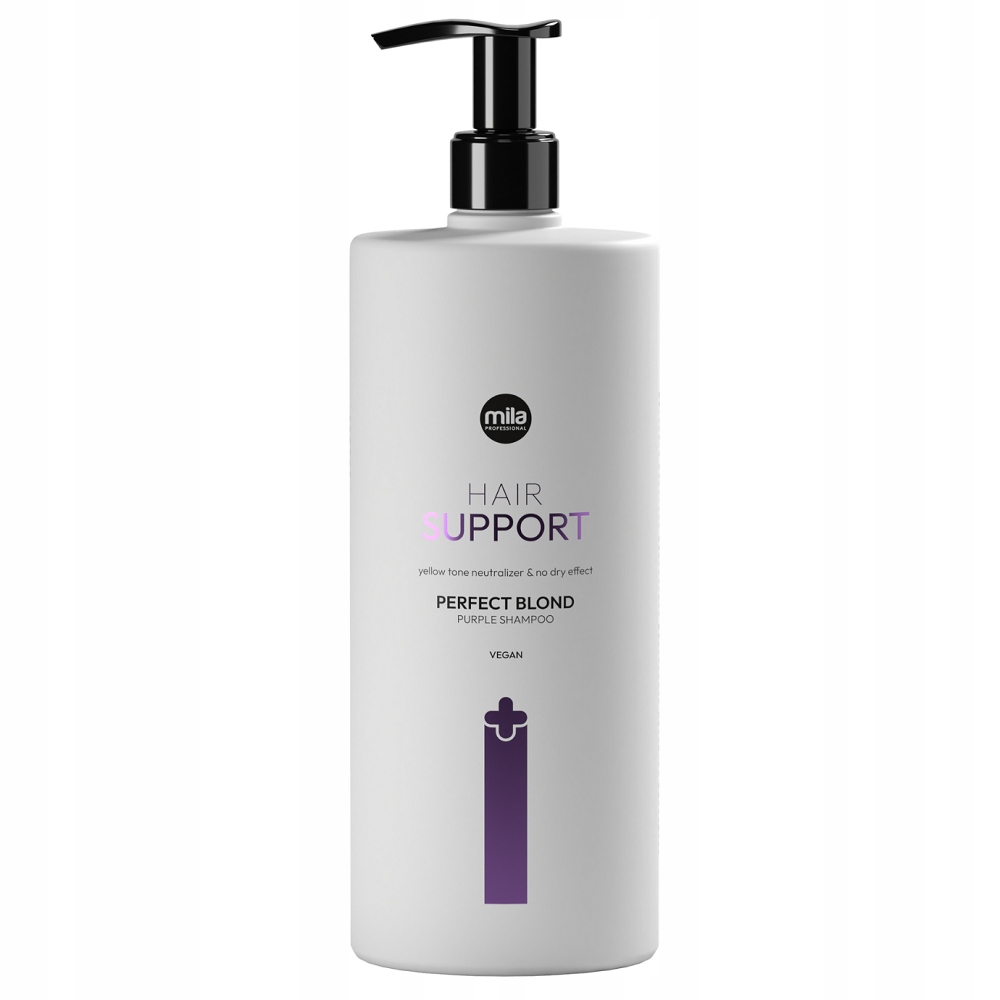 Mila Hair Support Blond Purple Shampoo 950ml šampon pro studenou blond