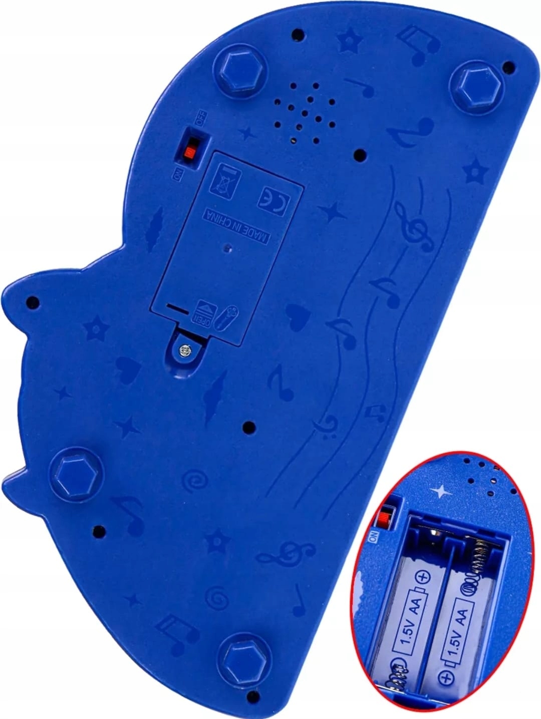 MEGA CREATIVE - ZABAWKA PIANINO MUZYCZNE HIPPO Wiek dziecka 3 lata +