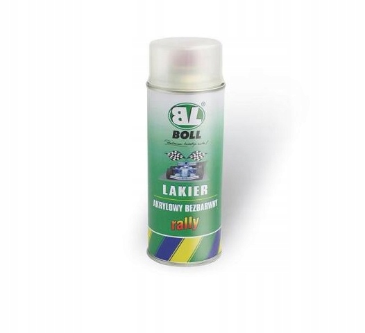 LAKIER AKRYLOWY BEZBARWNY RALLY SPRAY 400ML