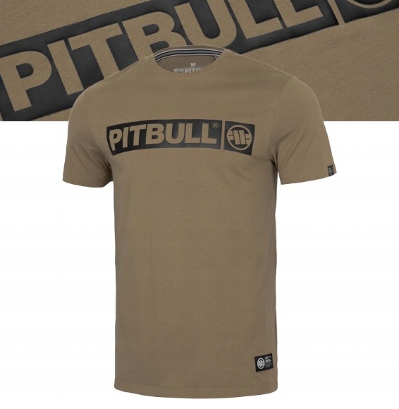 Męska Koszulka Pitbull Bawełniany Klasyczny T-shirt Hilltop