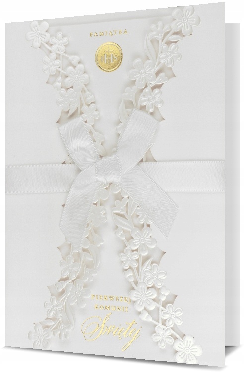 

Kartki Pamiątki na Komunię skromne H806