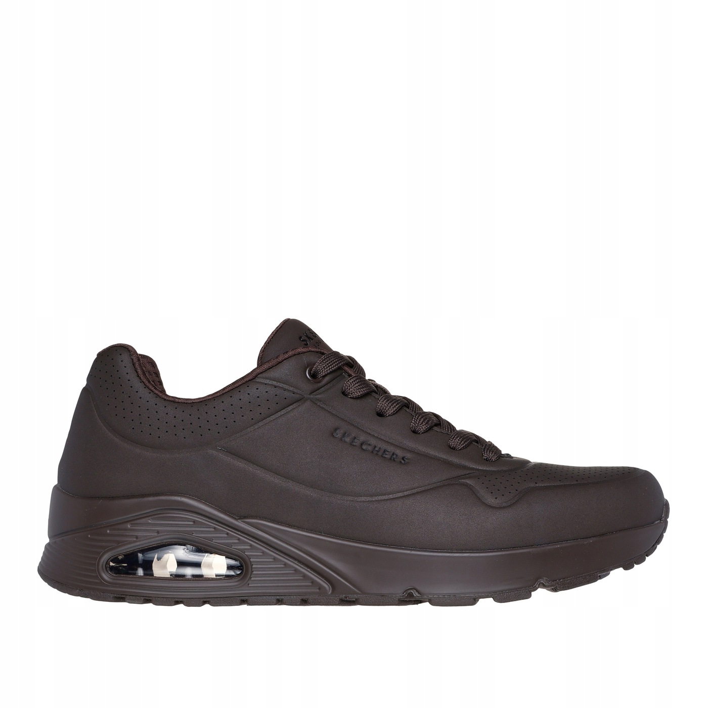Pánské boty Skechers Uno Stand On Air Hnědé nízké šněrovací syntetické 46