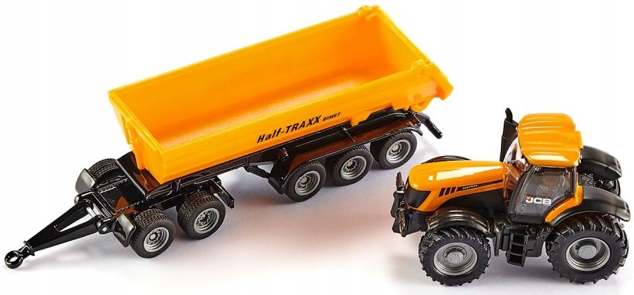 SIKU 1858 Traktor z przyczepą | Wywrotka | 1:87 Model Traktor
