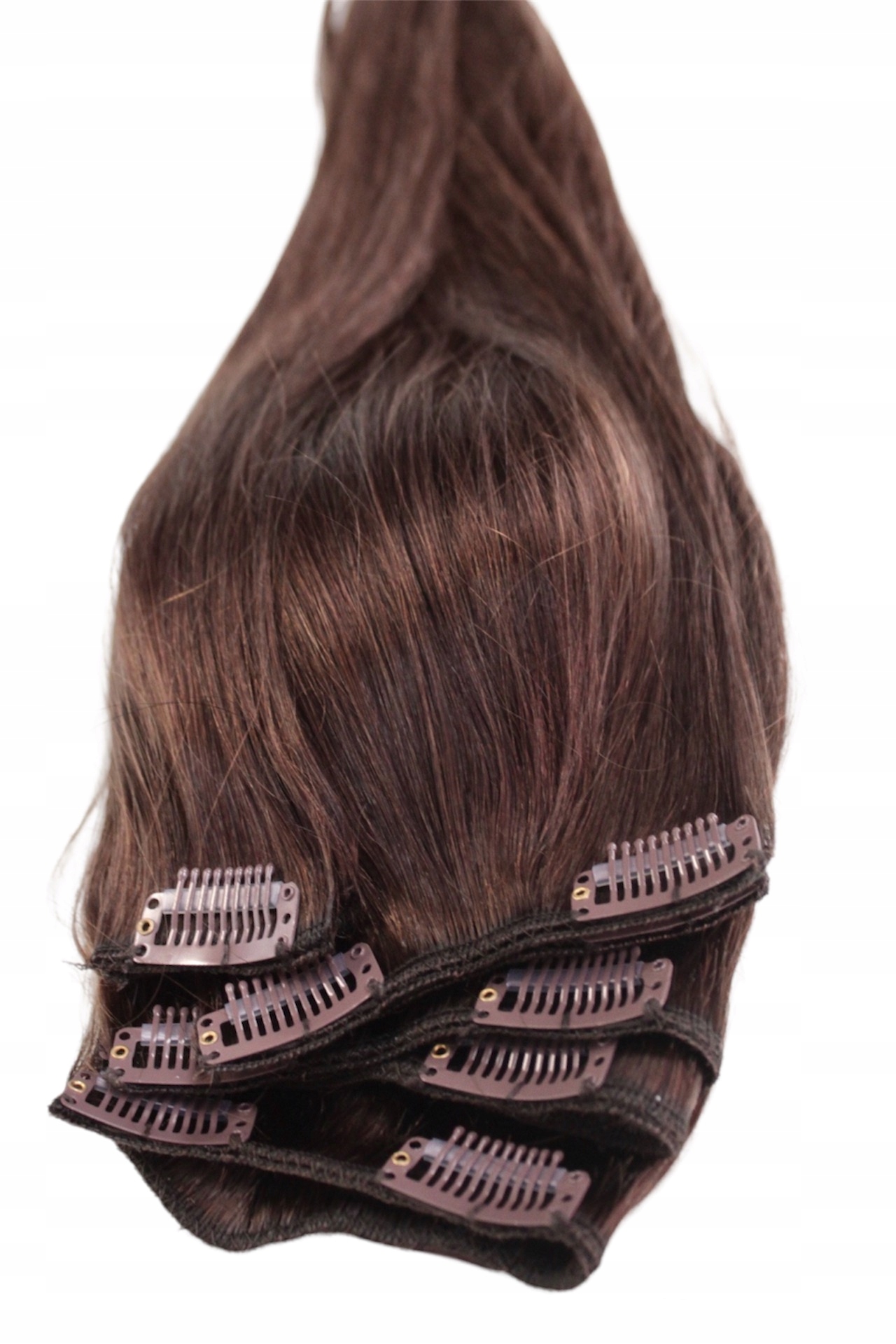 CLIP IN WŁOSY NATURALNE TRESKA DOPINKA 40 CM #4 Kolor włosów inny