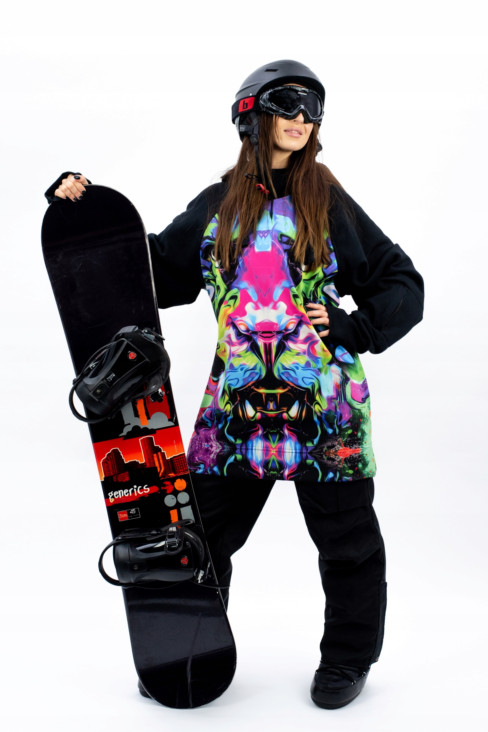 Damska Bluza Snowboardowa Tiger XL
