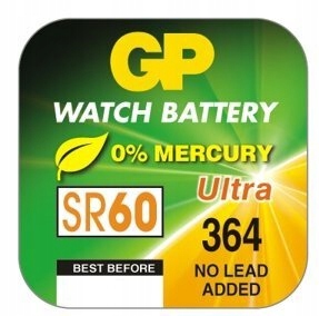 

Bateria Gp 364 srebrowa mini do zegarka 1 sztuka