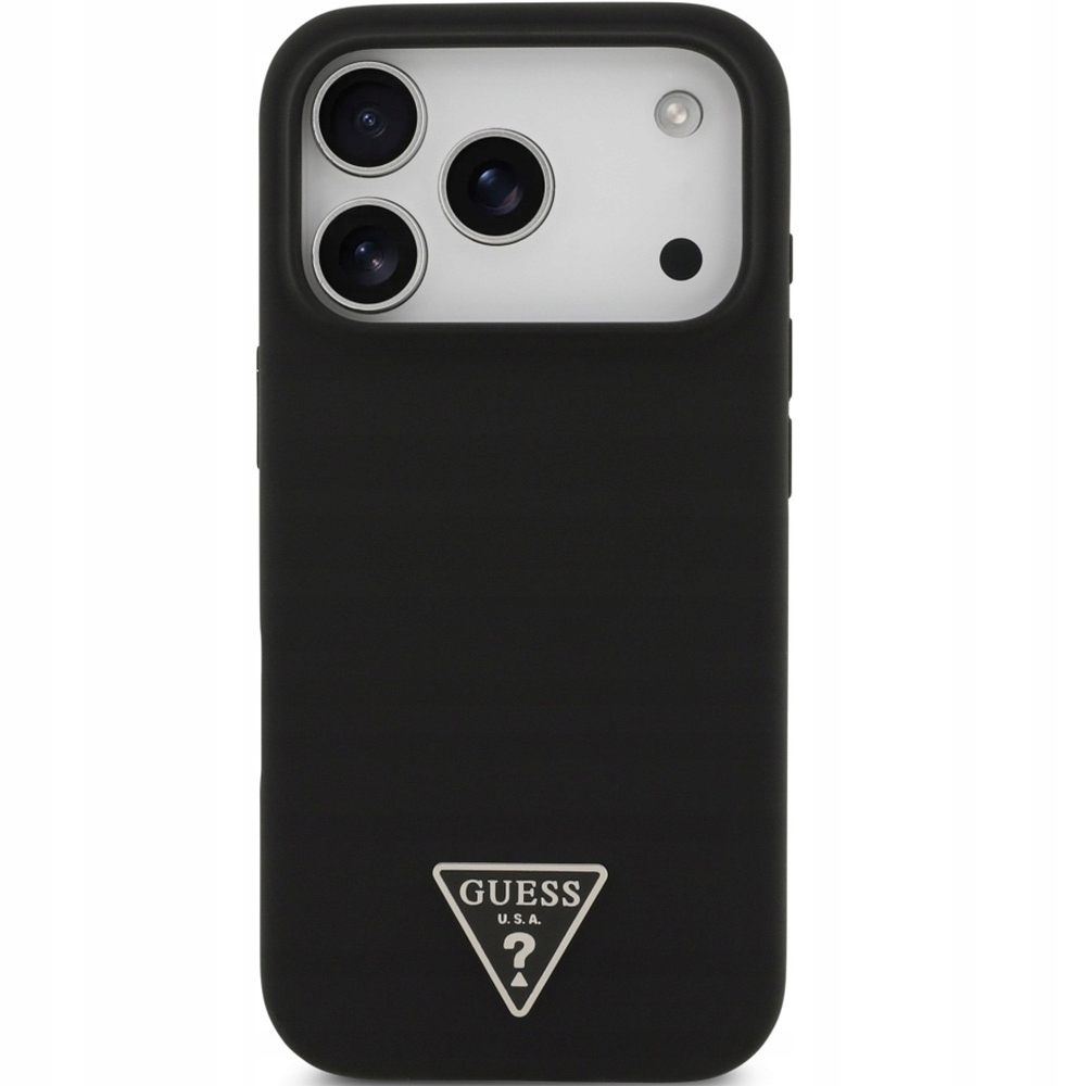 Silikonové Pouzdro Guess MagSafe pro iPhone 17 Pro, pevné, obal