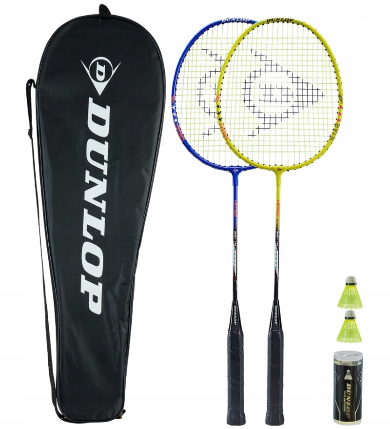 Zestaw do badmintona dla 2 osób Dunlop Nitro-star 2 Player Set
