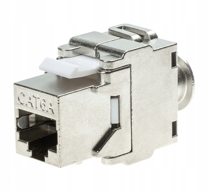 Złącze keystone 8p8c ekranowane kat. 6A