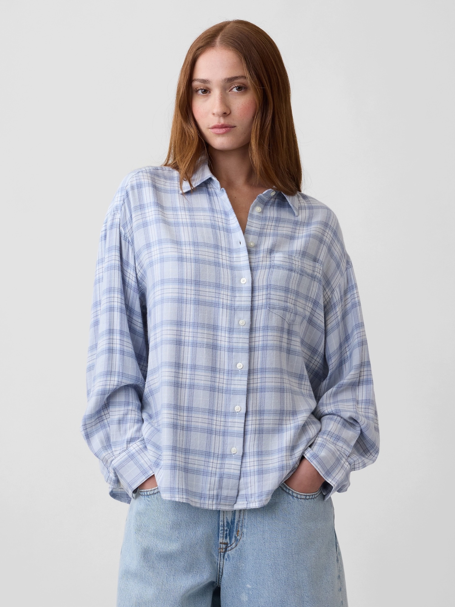 Gap Flanelová oversize košile