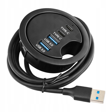 Hub k psacímu stolu 2x Usb 3.0 2x Usb-c
