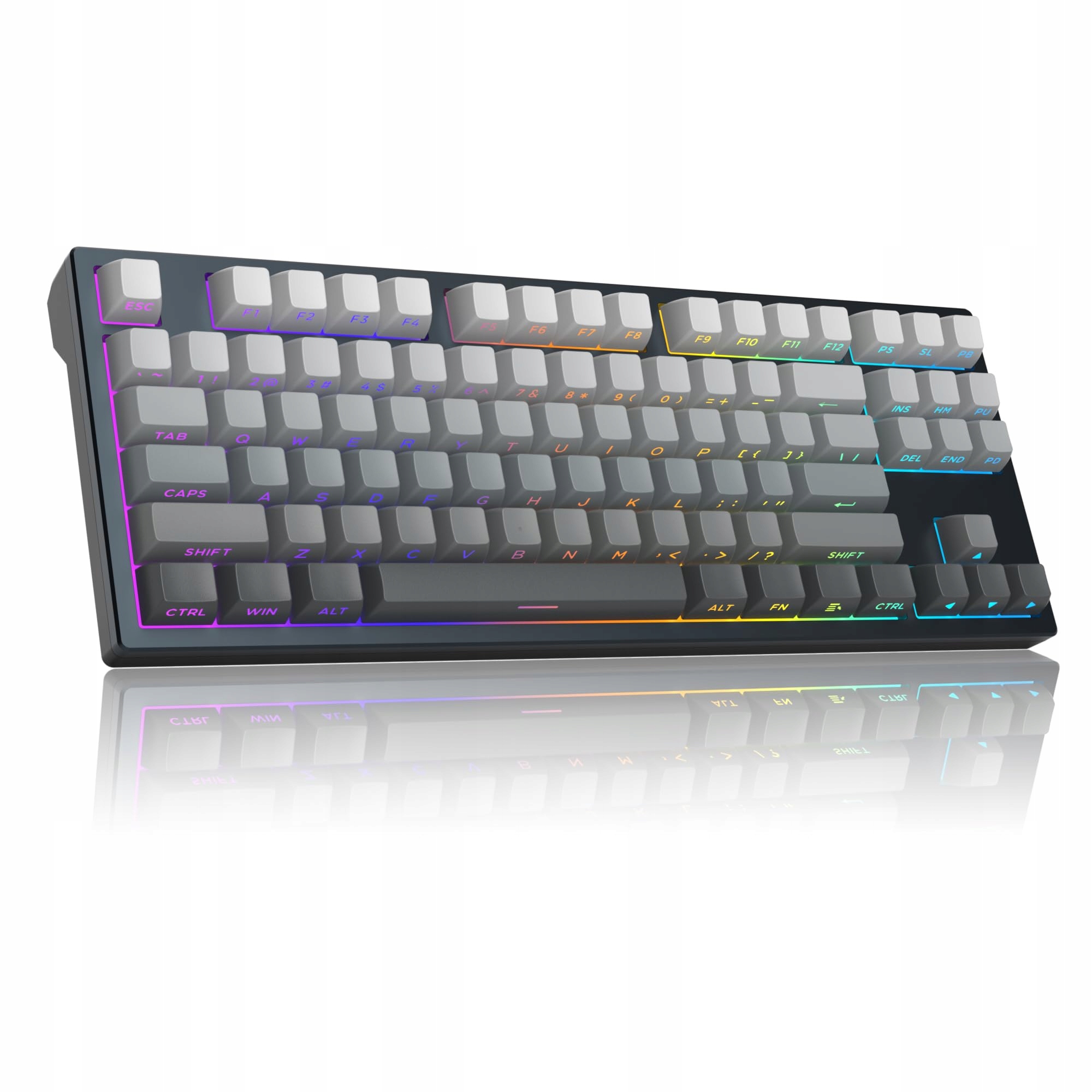 MageGee Captain87 Mechanická klávesnica 75% Hall Effect, drôtová, Rgb