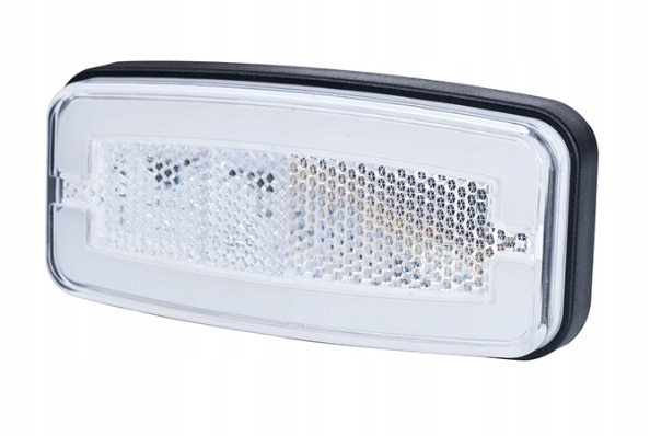 LAMPA POZYCYJNA LED 12/24V BIAŁA NEON LD2761 przód