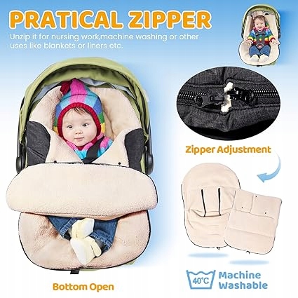 Orzbow uniwersalne Mufki do fotelika Marka Inna marka