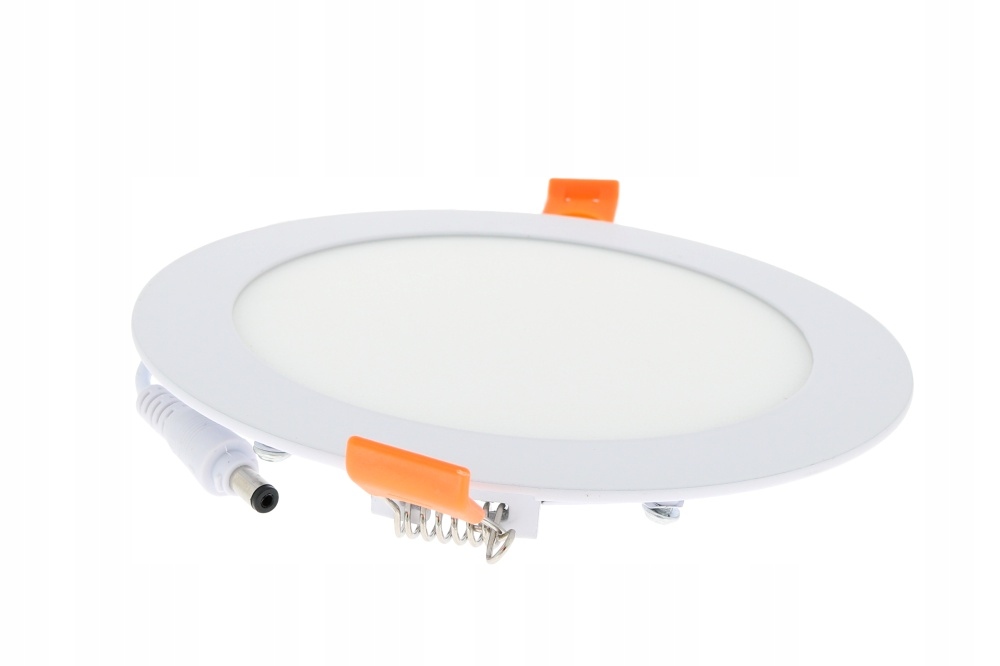 Lampa 12W okrągła do kuchni salonu panel LED 3000K Rodzaj podtynkowa