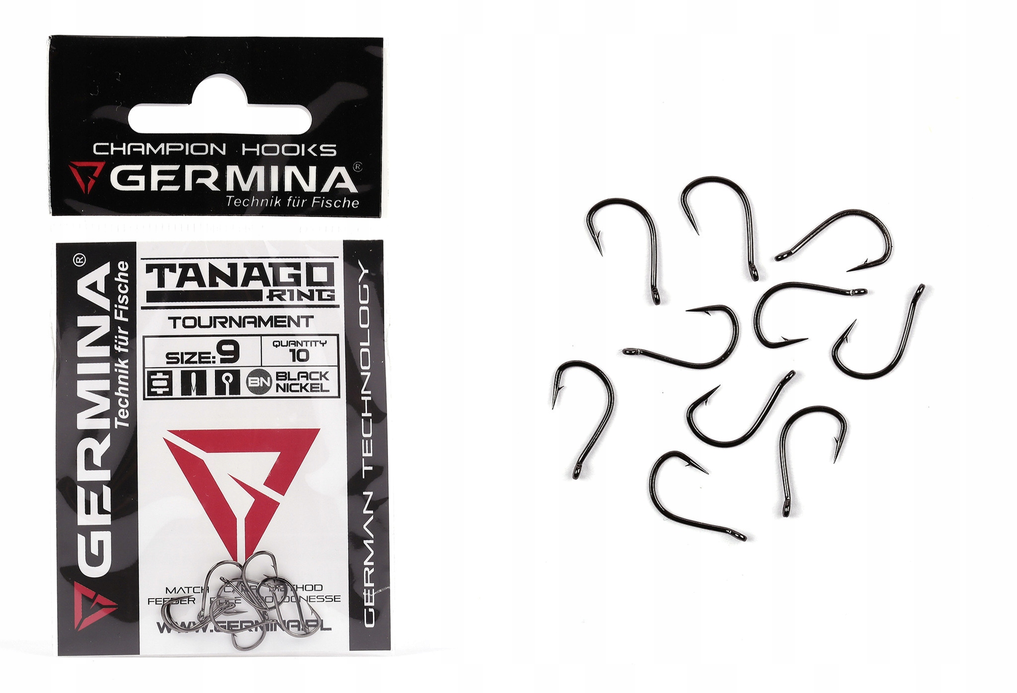Haczyki Germina Tango Ring Bn 10szt-10