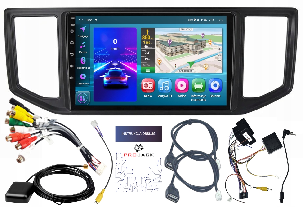 Autorádio Android Vw Crafter 2017-2022 Usb Wifi Carplay Bt 64GB