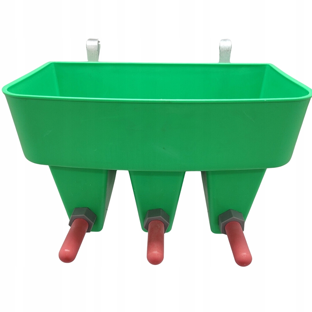 Koryto dzielone do pojenia cieląt z zaworem i smoczkiem - 6,5 litrów Kod producenta 610402