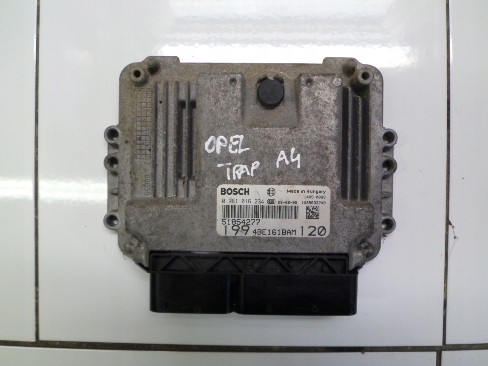 FIAT GRANDE PUNTO 1.6D Computer 0281016234