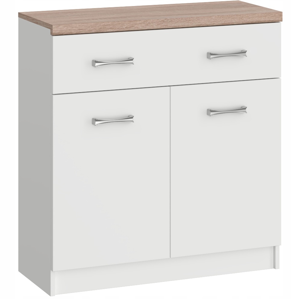 

Komoda Szafka Sofia 2D1S 80CM Biała Mafmeble
