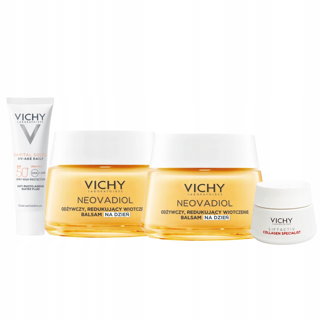 Zestaw Krem balsam nawilżający na dzień Vichy Neovadiol Magistral 2x50ml