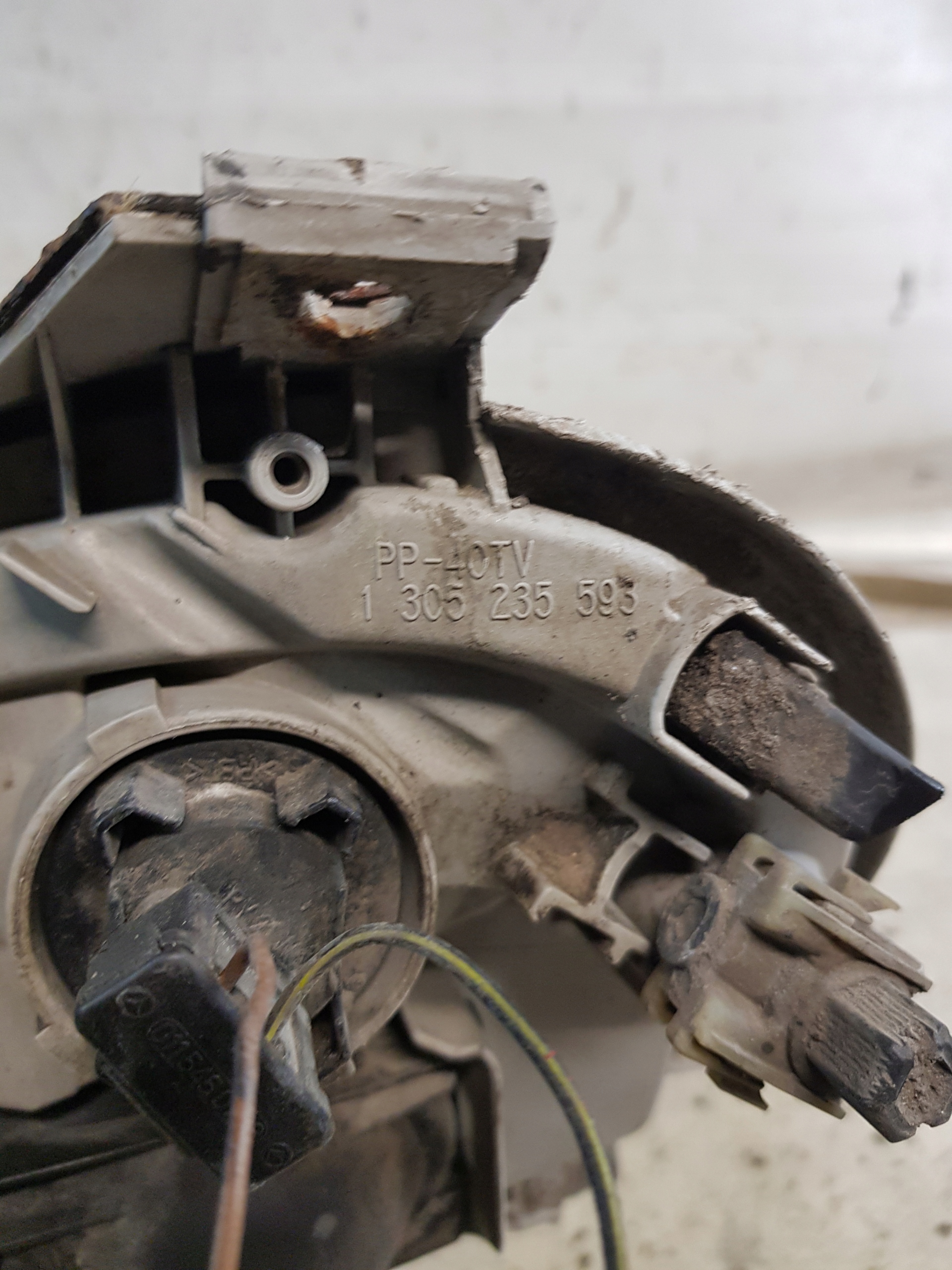 MERCEDES A170 03r. light right front front EUROPA