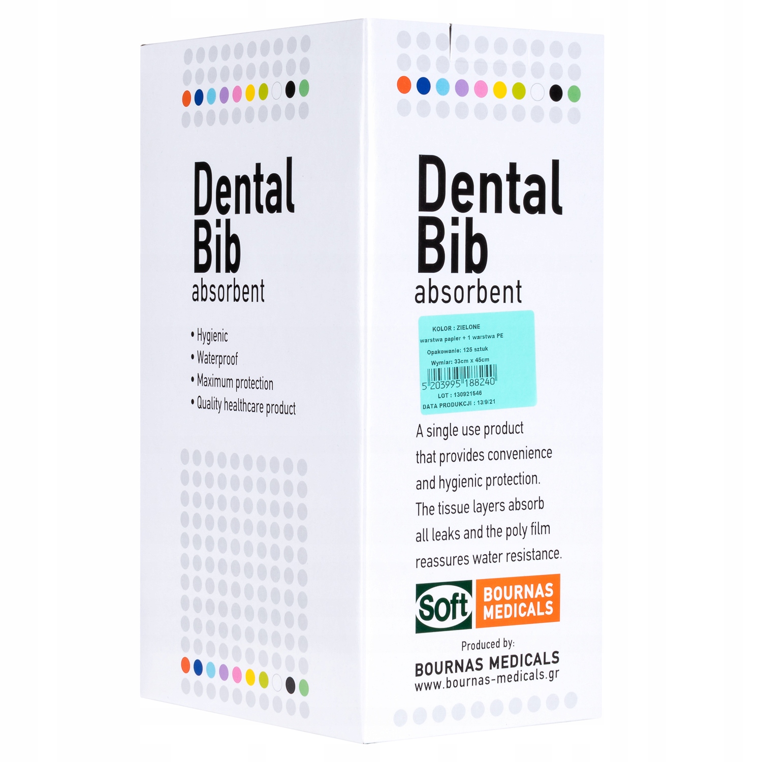 PODKŁAD PODFOLIOWANY SERWETA MEDYCZNA 33x45 cm 125 Marka inna marka